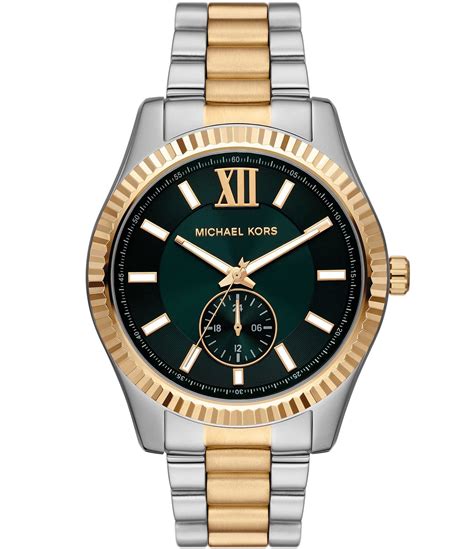 michael kors lexington men's watch.